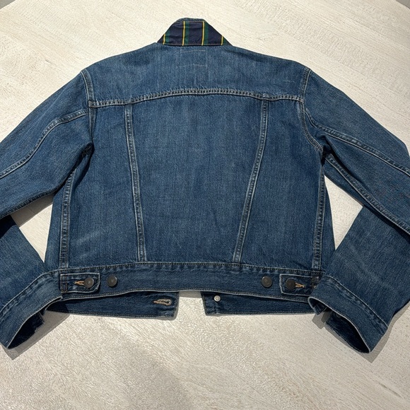 Polo Ralph Lauren Women Varsity Denim Jacket P67 Limited Edition Small - Picture 9 of 10
